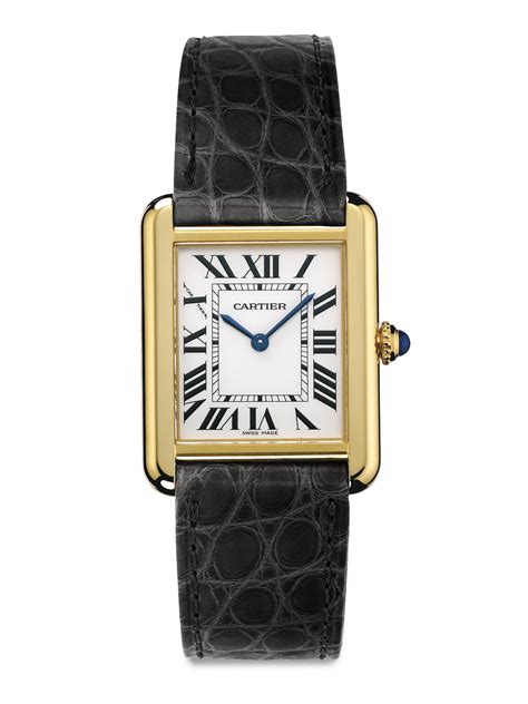 cartier tank solo small gold